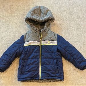 Boys 4T winter jacket w/soft lining